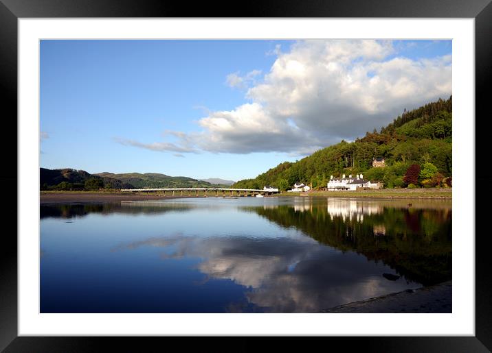 Late Evening At Penmaenpool Framed Mounted Print by Harvey Hudson