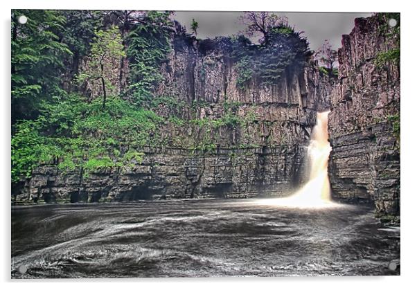 High Force HDR Acrylic by kevin wise