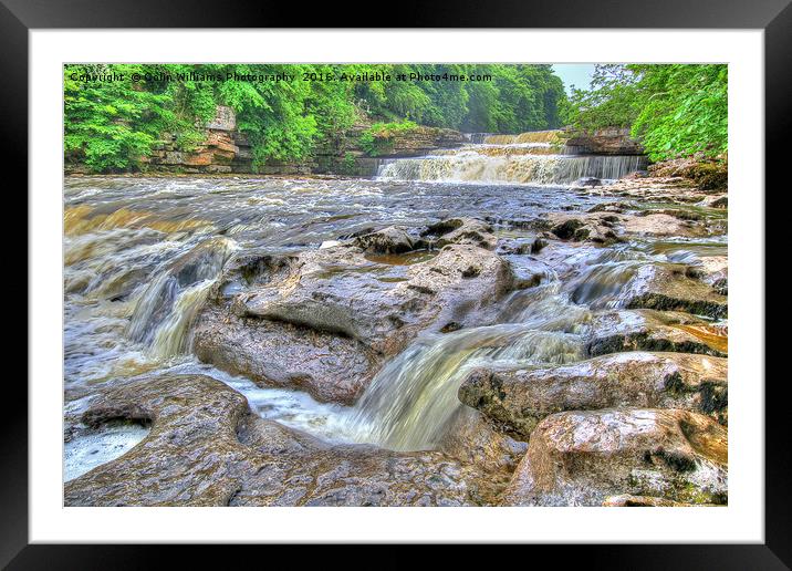 Lower Falls Aysgarth 1 - Yorkshire Dales Framed Mounted Print by Colin Williams Photography