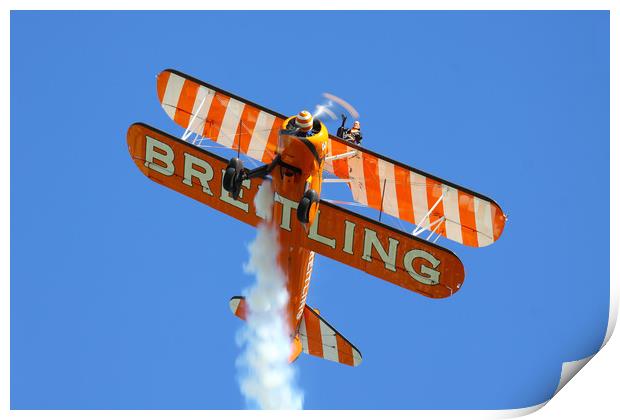 Breitling wing walker Print by Oxon Images