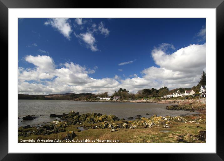Rockcliffe, Dumfries & Galloway Framed Mounted Print by Heather Athey