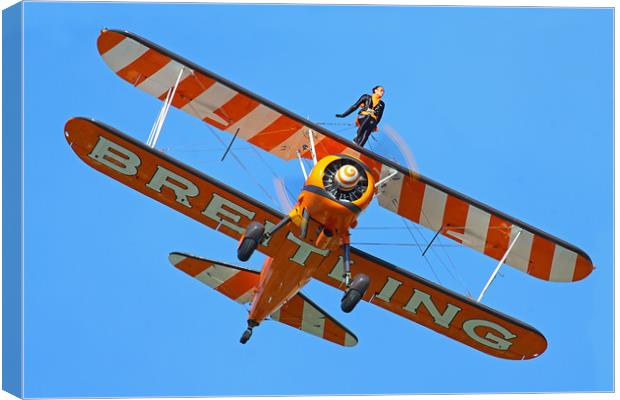 Breitling wing walker 5 Canvas Print by Oxon Images