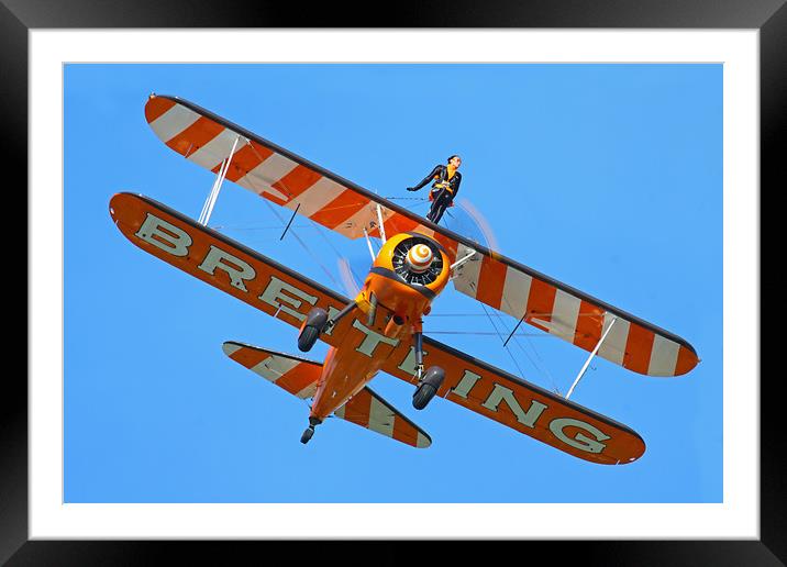 Breitling wing walker 5 Framed Mounted Print by Oxon Images