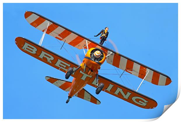 Breitling wing walker 5 Print by Oxon Images