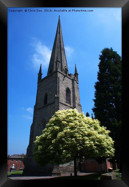 St Mary the Virgin Ross-on-Wye Framed Print by Chris Day