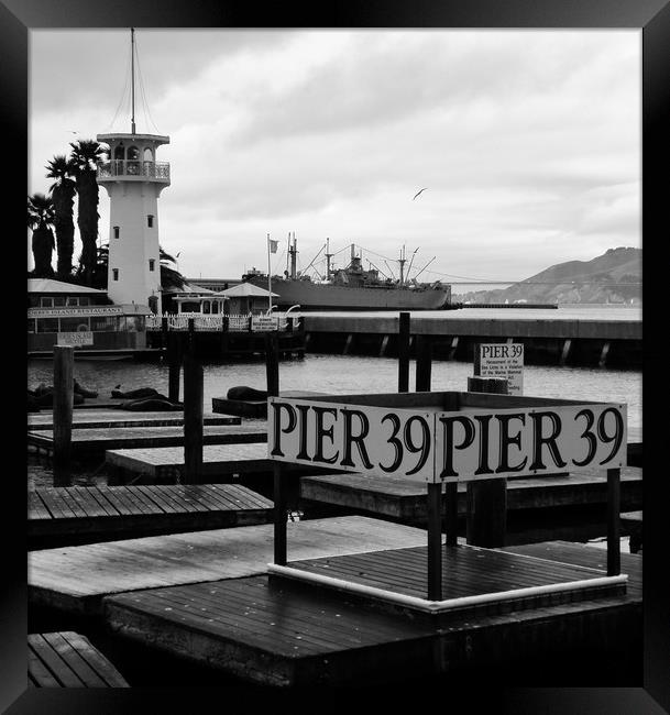 Pier 39 Framed Print by Emma Roberts