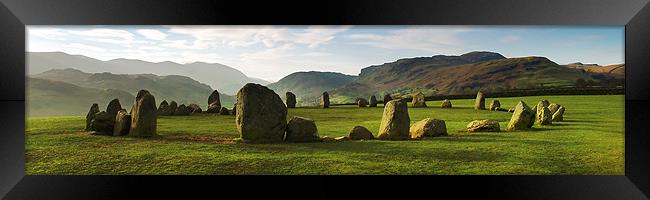 Castlerigg Stone Circle 3 Framed Print by Ray Pritchard