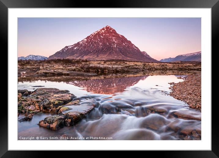 Dawn at the Great Herdsman. Framed Mounted Print by Garry Smith