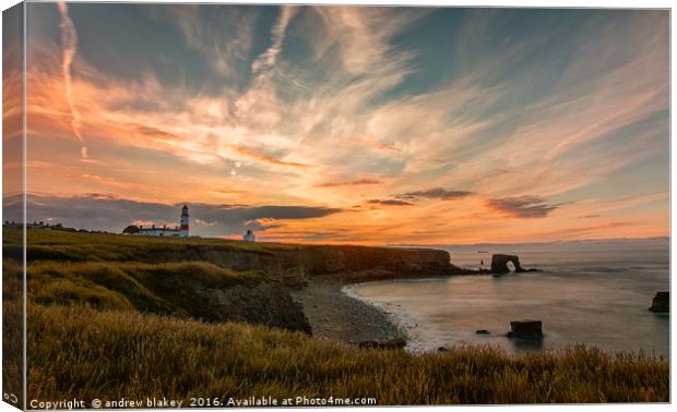 Along the Werry Canvas Print by andrew blakey