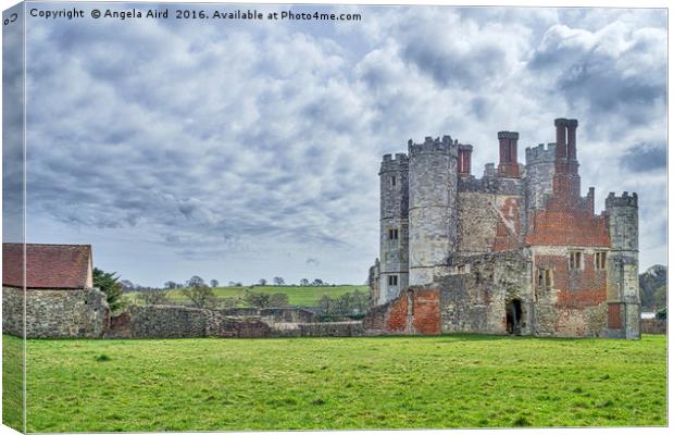 The Abbey Canvas Print by Angela Aird