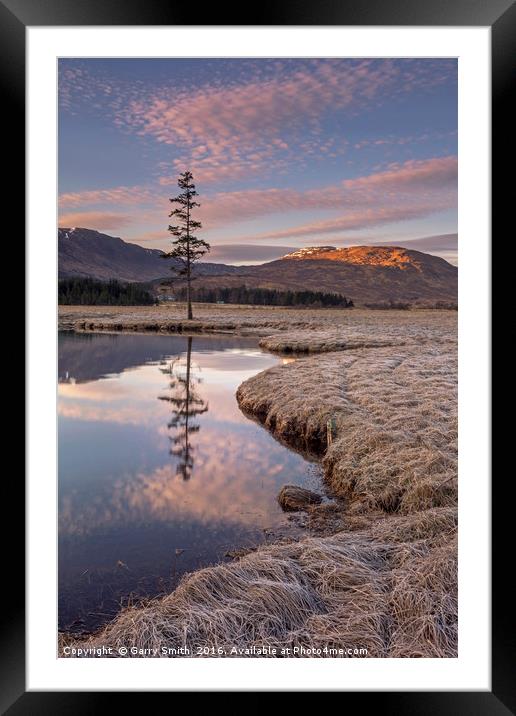 A Gentle Dawn. Framed Mounted Print by Garry Smith