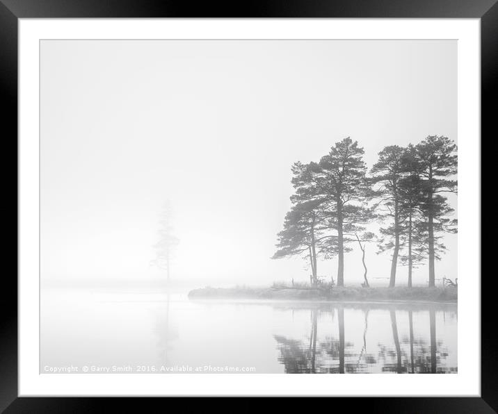 Thin Air. Framed Mounted Print by Garry Smith