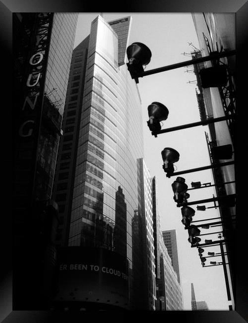 New York Morning    Framed Print by Emma Roberts