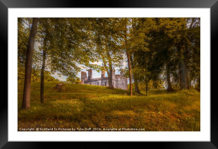 Huntly Castle Aberdeenshire Framed Mounted Print by Tylie Duff Photo Art