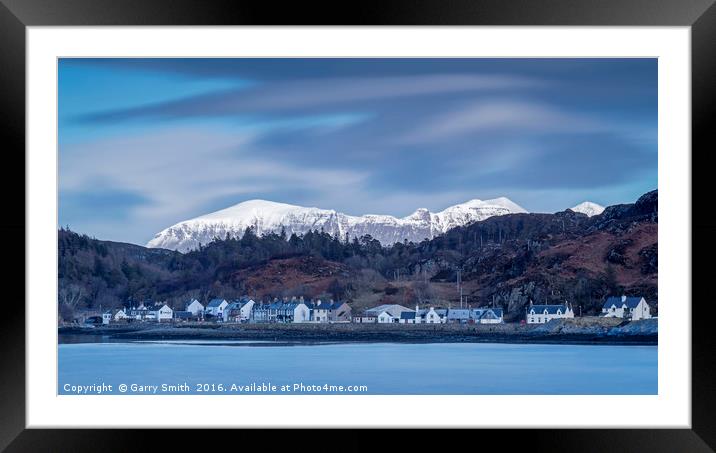 Lochinver and Quinag Framed Mounted Print by Garry Smith