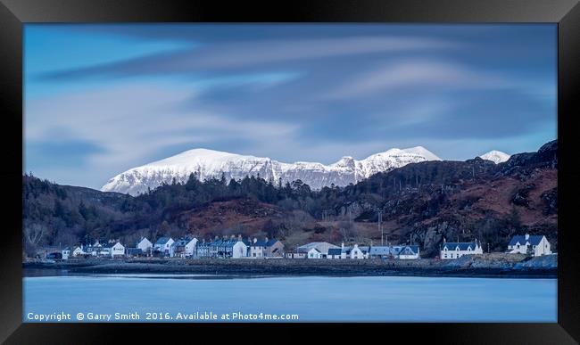 Lochinver and Quinag Framed Print by Garry Smith