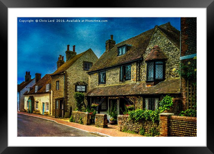 The Rottingdean Club Framed Mounted Print by Chris Lord