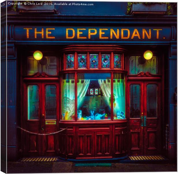 The Dependant Canvas Print by Chris Lord