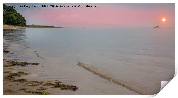 Donegal Sunset Print by Tony Sharp LRPS CPAGB