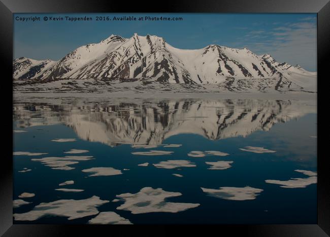 Svalbard Landscape Framed Print by Kevin Tappenden