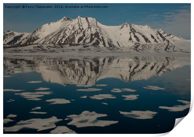 Svalbard Landscape Print by Kevin Tappenden