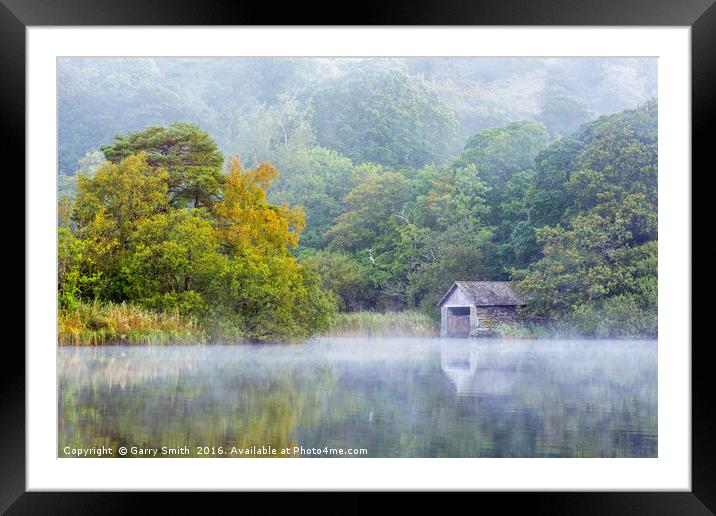 Steamy Waters. Framed Mounted Print by Garry Smith