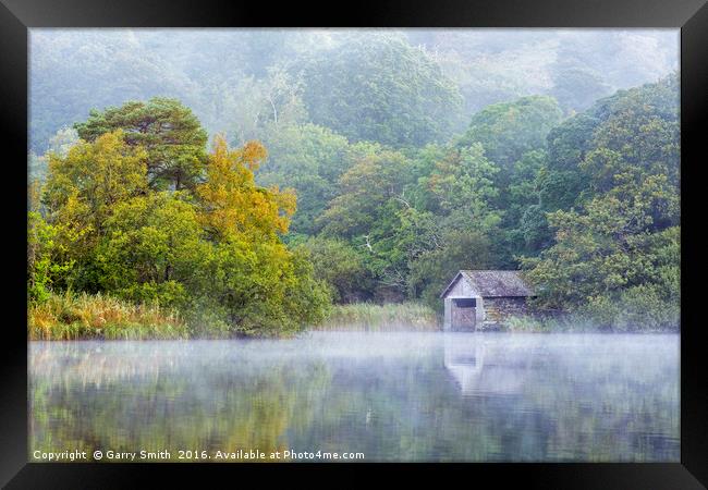 Steamy Waters. Framed Print by Garry Smith