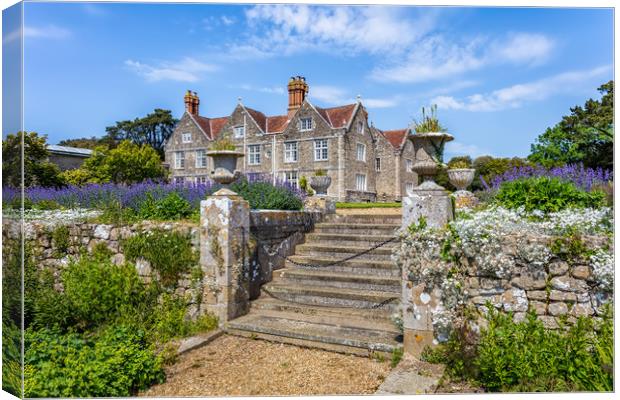 Barton Manor Isle Of Wight Canvas Print by Wight Landscapes