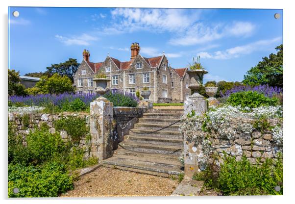 Barton Manor Isle Of Wight Acrylic by Wight Landscapes