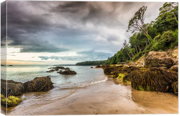 Horestone Point Priory Bay Canvas Print by Wight Landscapes