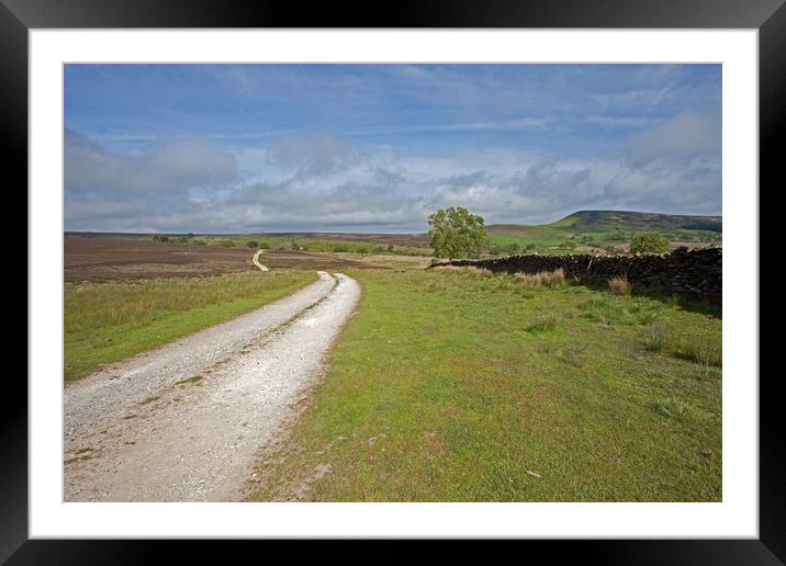 The road to nowhere; or somewhere? Framed Mounted Print by Stephen Prosser