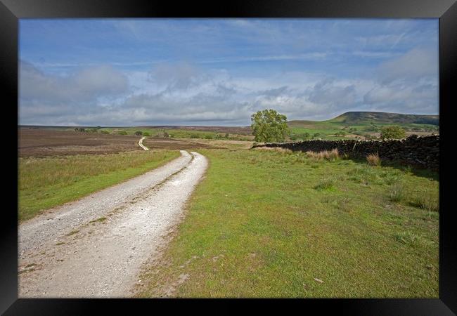 The road to nowhere; or somewhere? Framed Print by Stephen Prosser