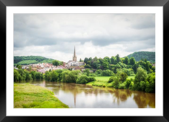 Ross-on-Wye Framed Mounted Print by Richard Downs