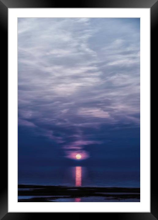 Midnight Sun Framed Mounted Print by Roy Barry