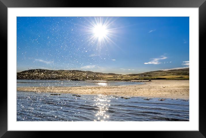 Making a Splash................. Framed Mounted Print by Naylor's Photography