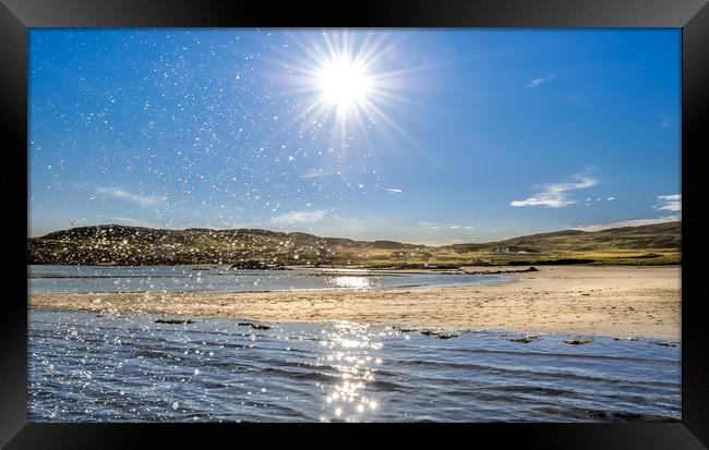 Making a Splash................. Framed Print by Naylor's Photography