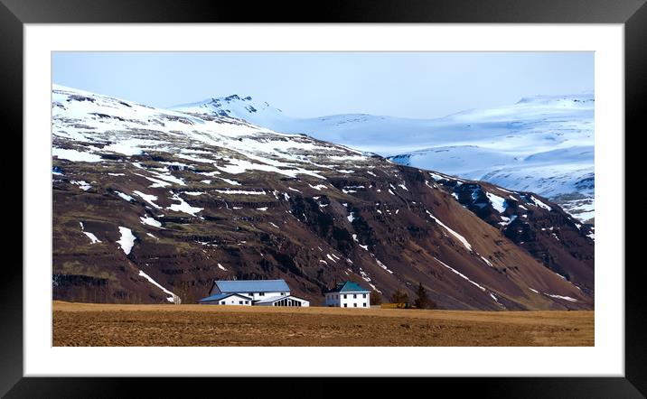 Living in Iceland Framed Mounted Print by Svetlana Sewell
