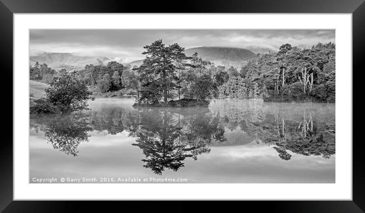 Tarn Hows, Cumbria. Framed Mounted Print by Garry Smith