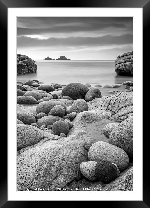 Eggs and Granite. Framed Mounted Print by Garry Smith