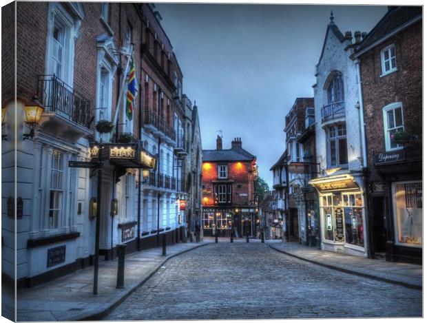 Bailgate Lincoln  Canvas Print by Jon Fixter