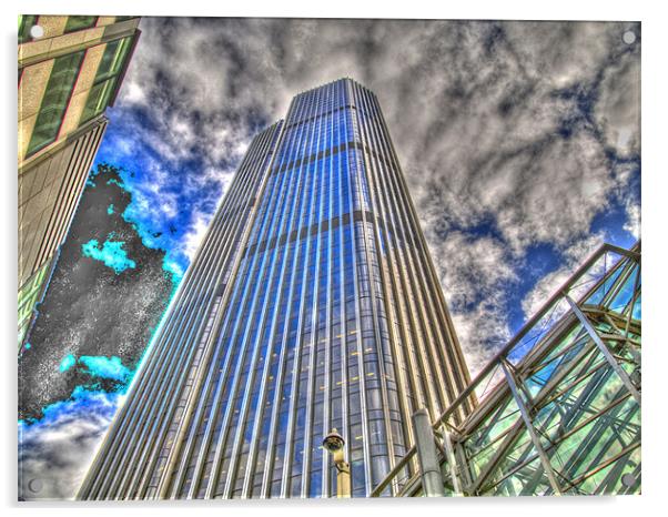 Natwest Tower HDR Acrylic by David French