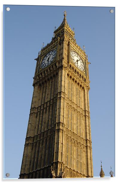 Big Ben Acrylic by Iain McGillivray