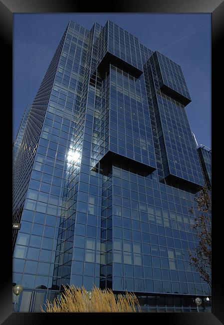 Office Building Framed Print by Iain McGillivray