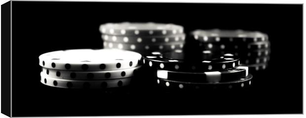 Roulette. Canvas Print by Angela Aird