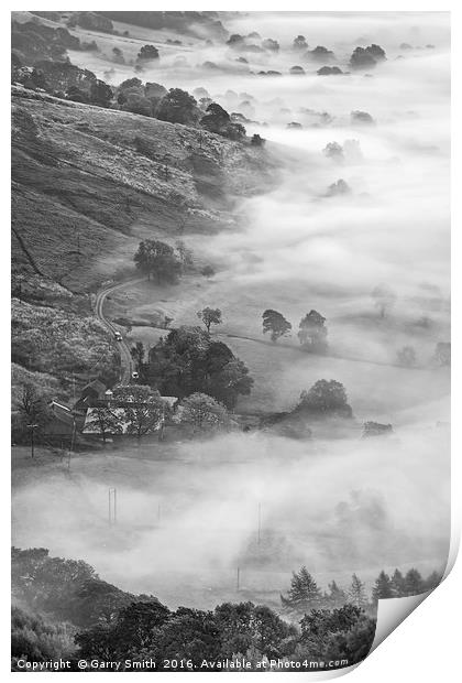 Light and Mist. Print by Garry Smith