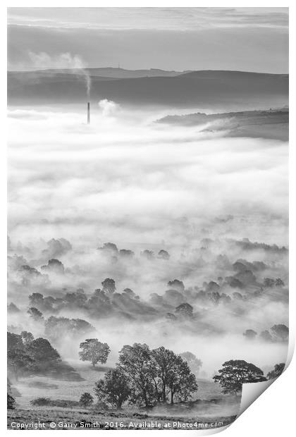 Out of the Mist. Print by Garry Smith