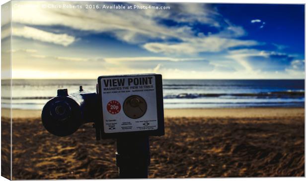 View Point Canvas Print by Chris Roberts