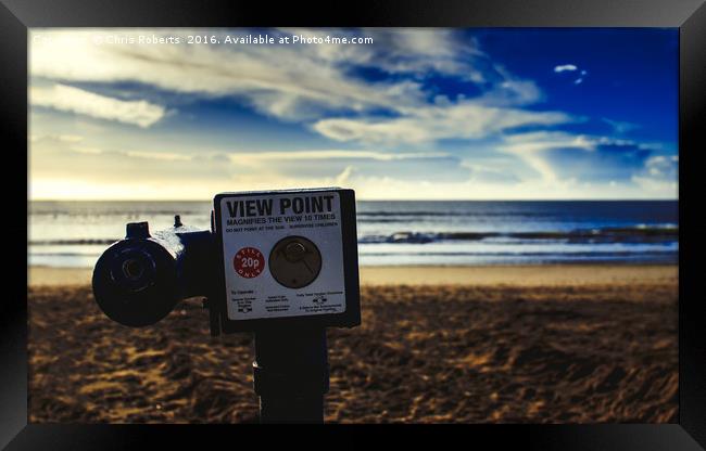 View Point Framed Print by Chris Roberts