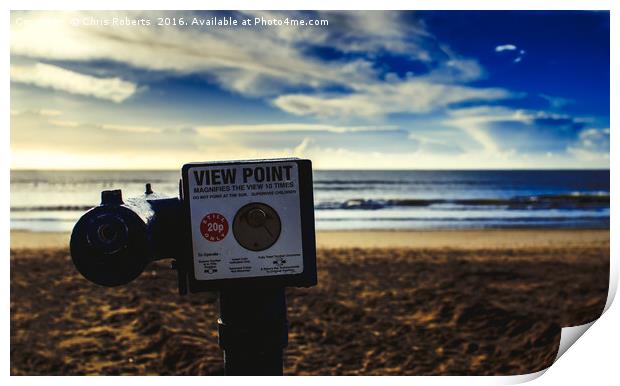 View Point Print by Chris Roberts