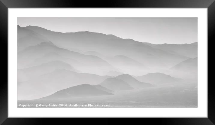 Mirage. Framed Mounted Print by Garry Smith